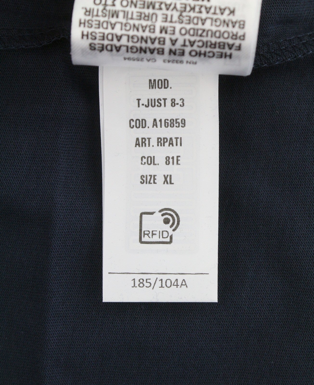 T-shirt T-bare 8-3