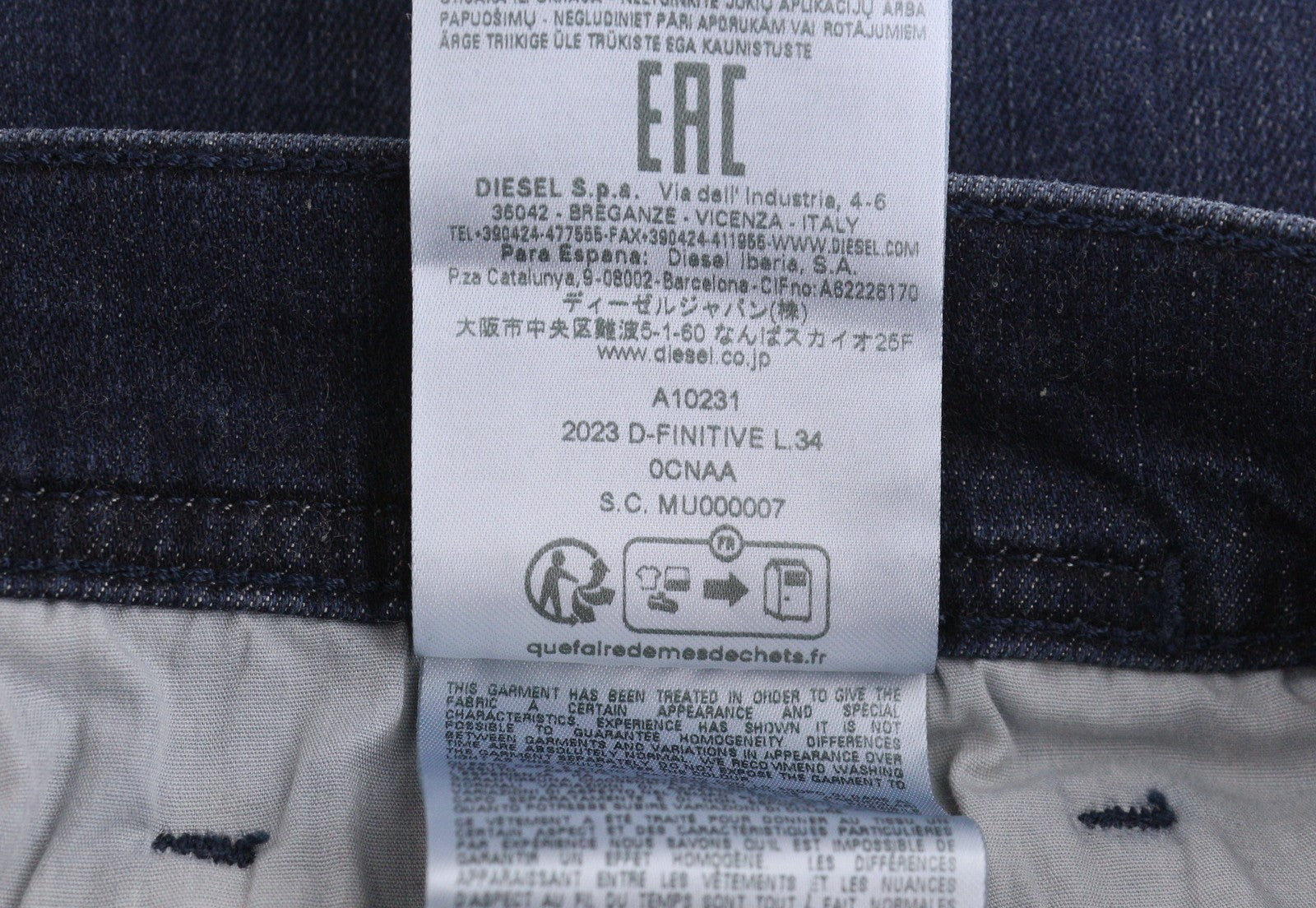 Jeans 2023 D-finitive 0cnaa