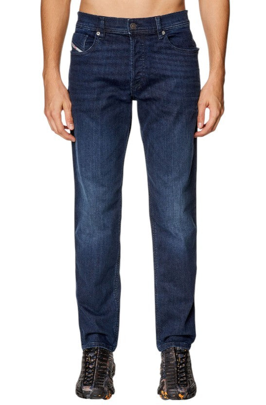 Diesel 2023 D-finitive 0cnaa Uomo Jeansblue Faded Regular Tapered Rrp150