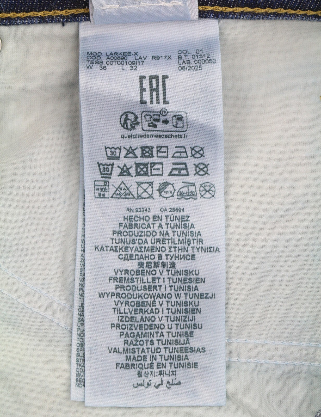 Jeans 1985 Larkee R917x