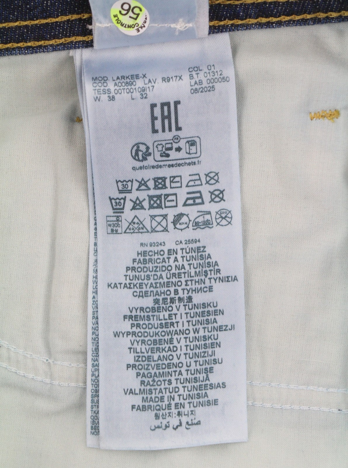 Jeans 1985 Larkee R917x