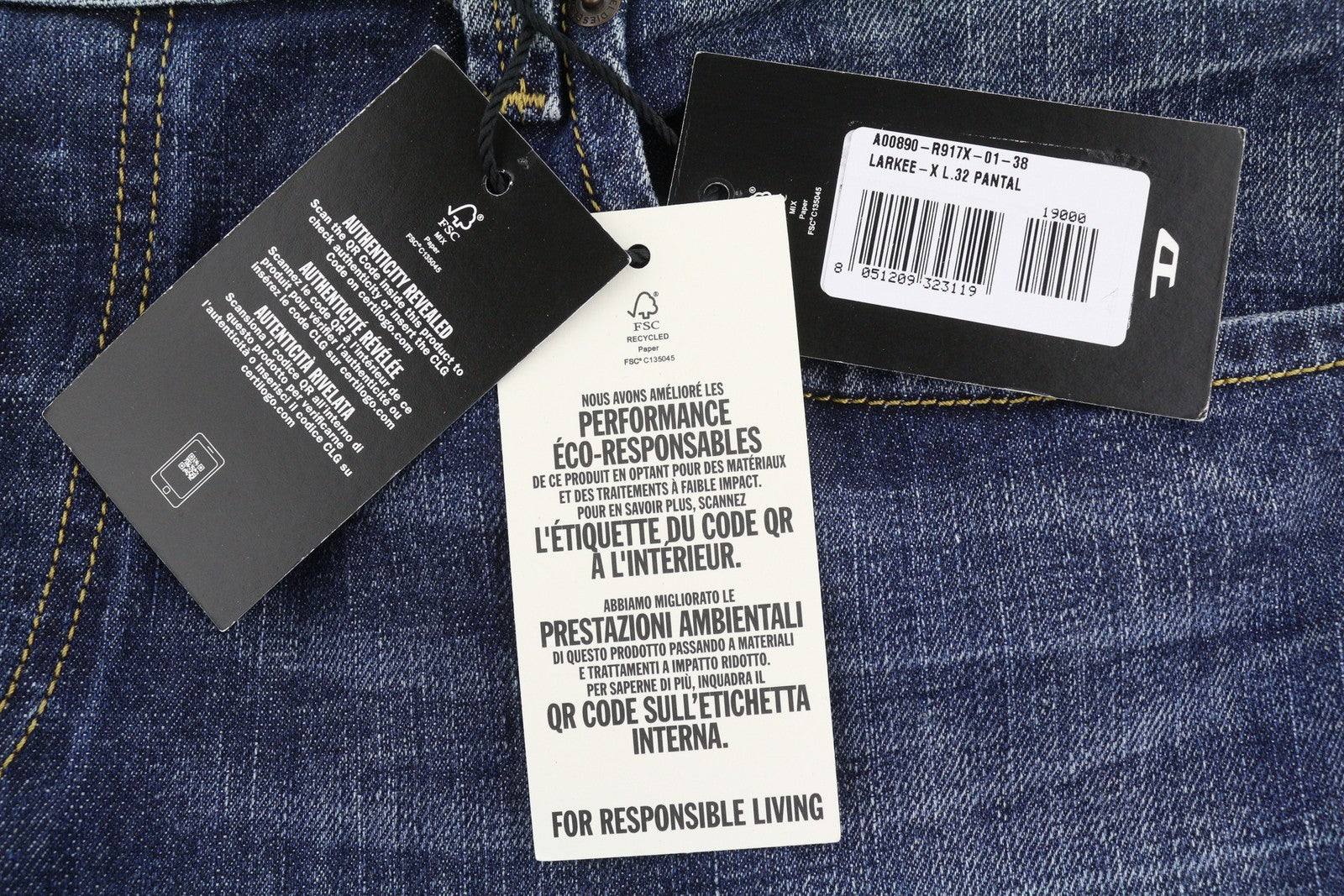 Jeans 1985 Larkee R917x