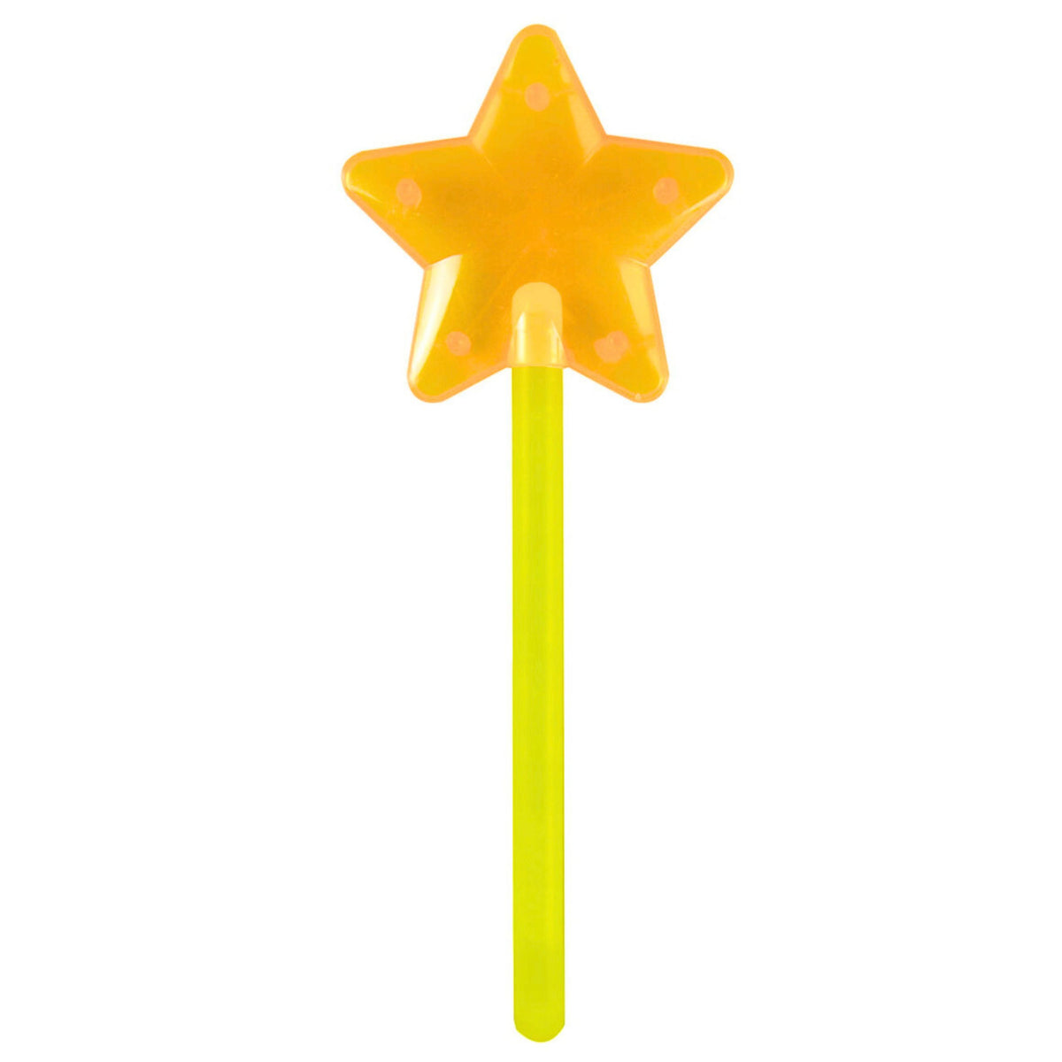Светеща в тъмното флуоресцентна звезда Wand Stick Neon 22 см