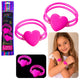 Double Heart Bracelets Wristbands Fluorescent Stick Neon Glowing