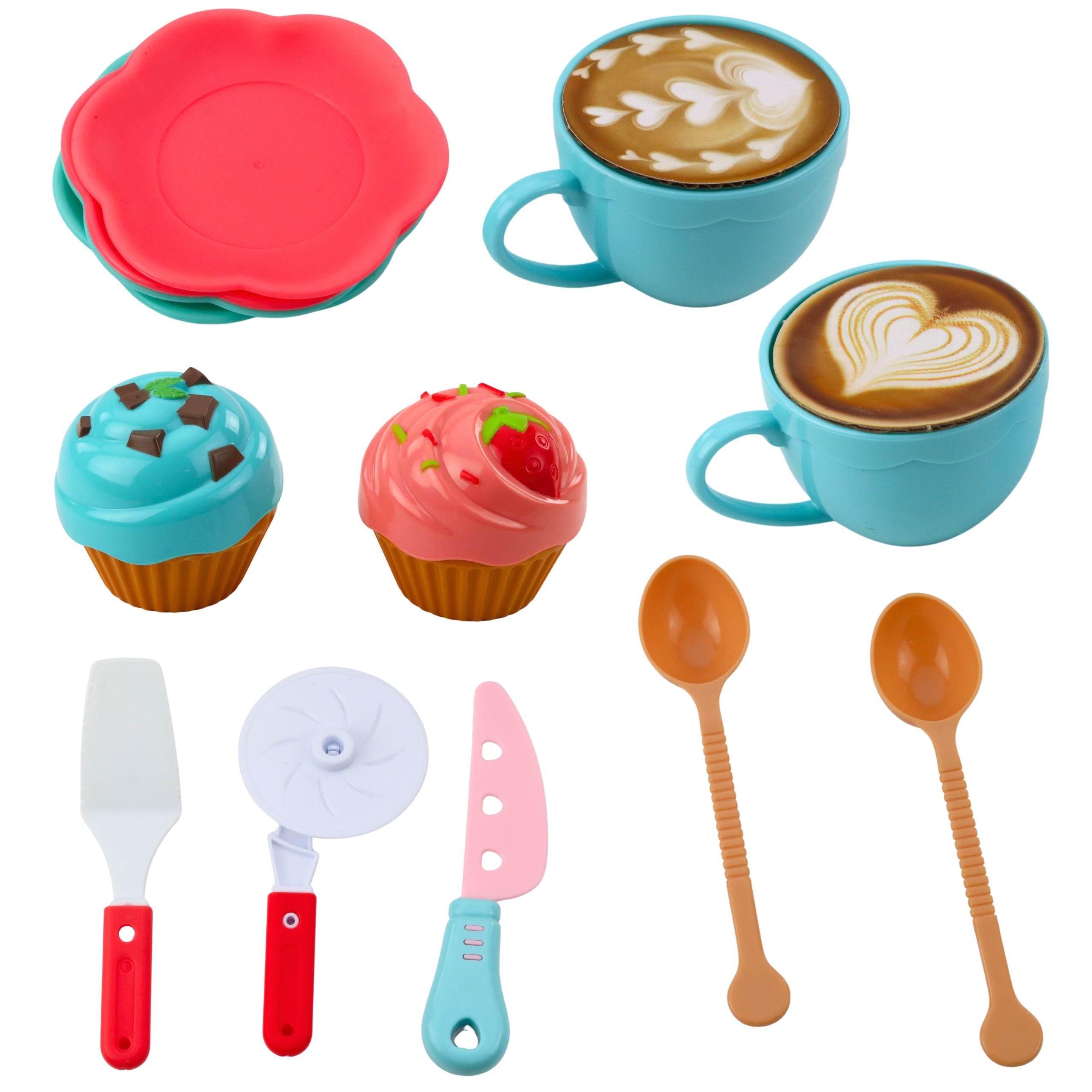 Picnic Basket Set Braided Food Accessories 33 Pcs.
