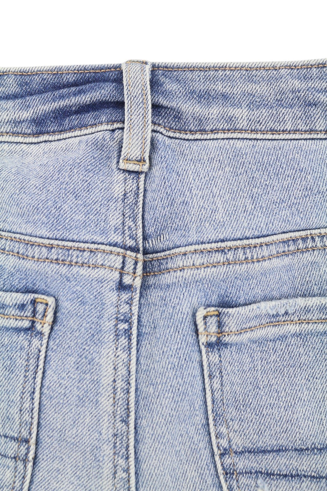 Damskie jeansy American Eagle Outfitters Tomgirl Slashed Sky Stretch