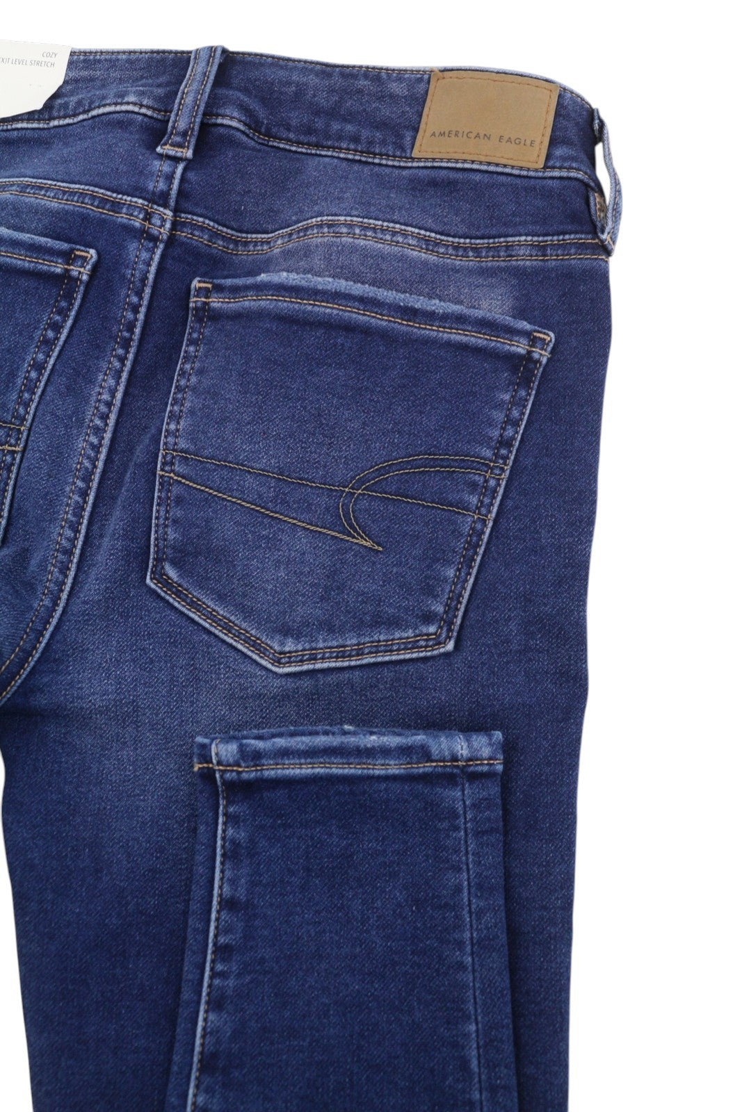 American Eagle Outfitters Jegging Moody Blue Dames Jeanscozy Stretch