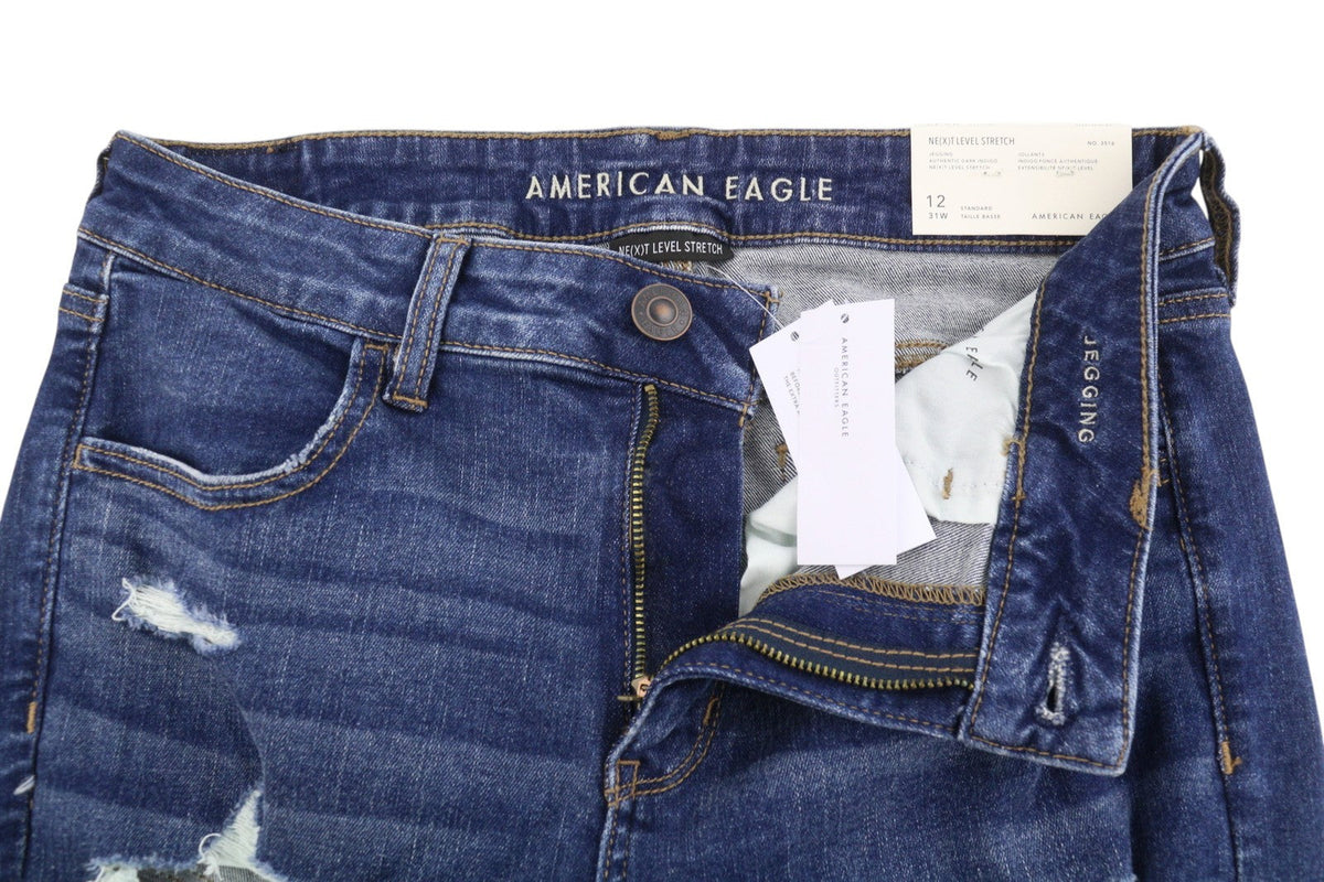 American Eagle Outfitters Jegging Authentic Dark Indigo Women Jeansrippad