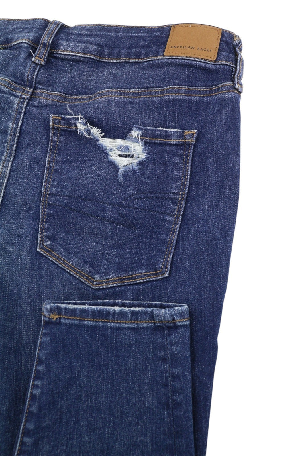 American Eagle Outfitters Jegging Authentic Dark Indigo Women Jeansrippad