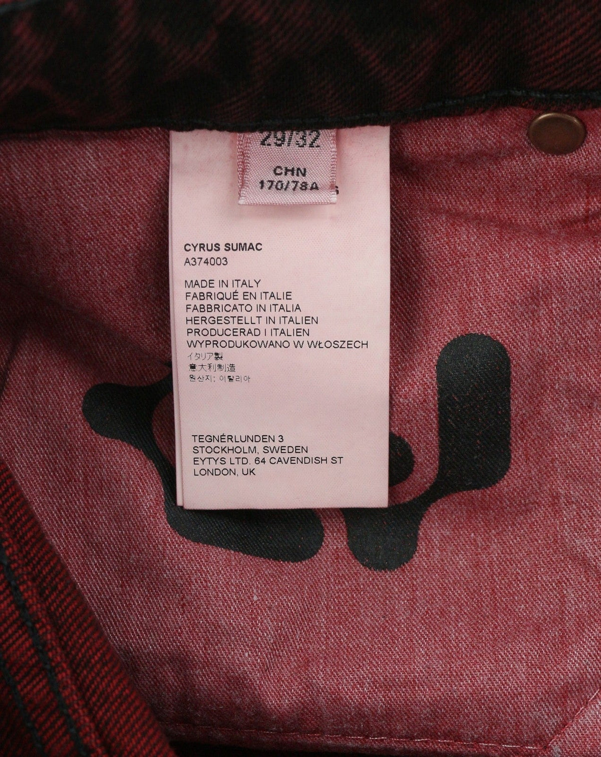 Jeans Cyrus Sumac Relaxte bootcut-pasvorm