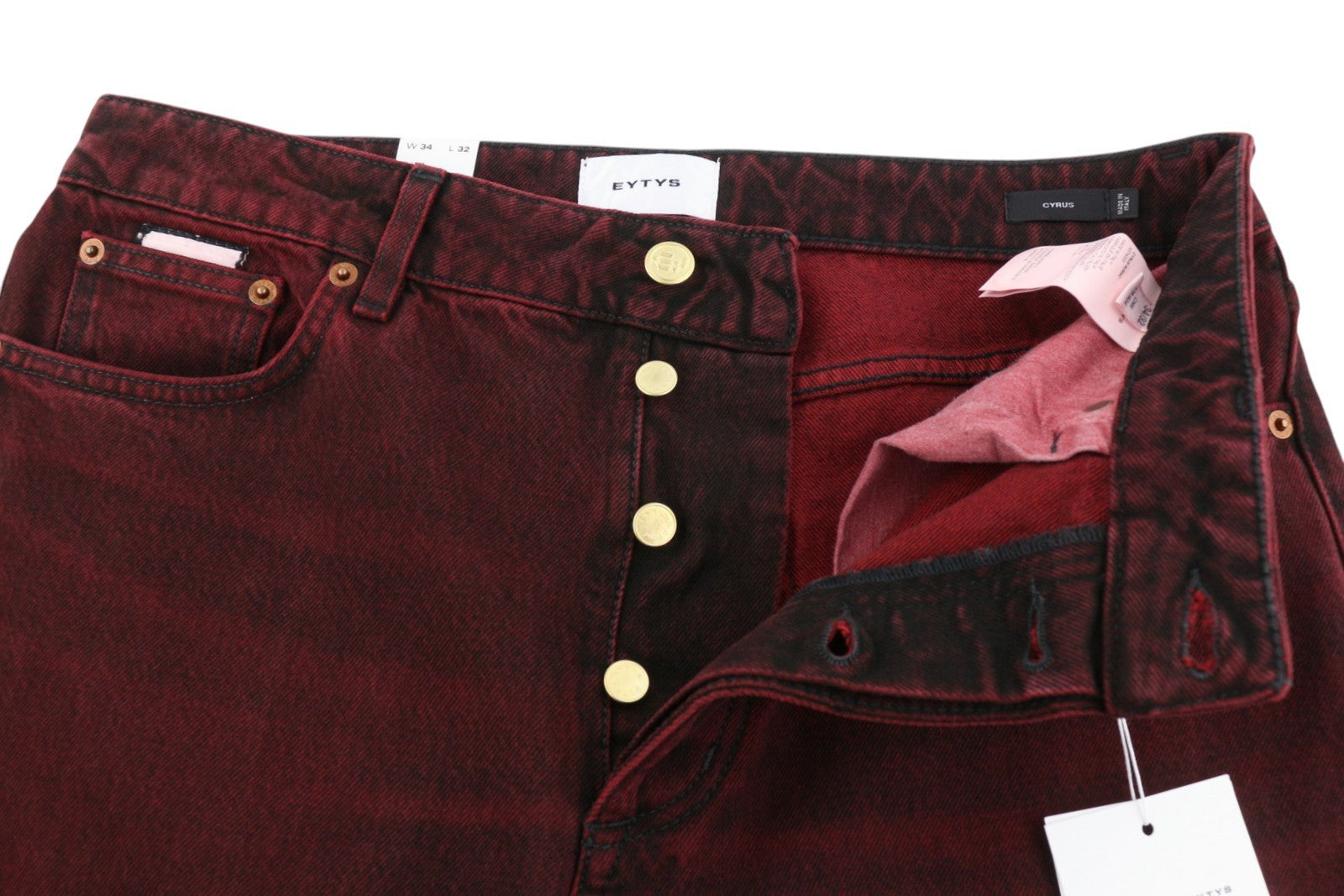 Calça Jeans Cyrus Sumac Relaxada Bootcut Fit