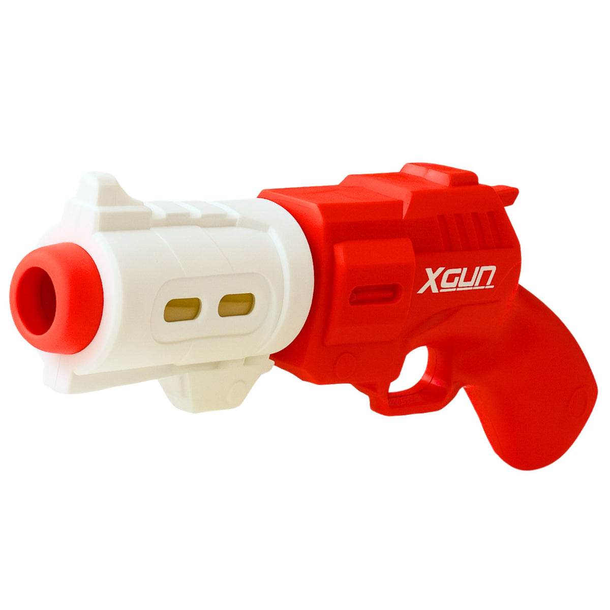 Pistol Weapon For Soft Foam Balls Xgun Red 6 Pcs.