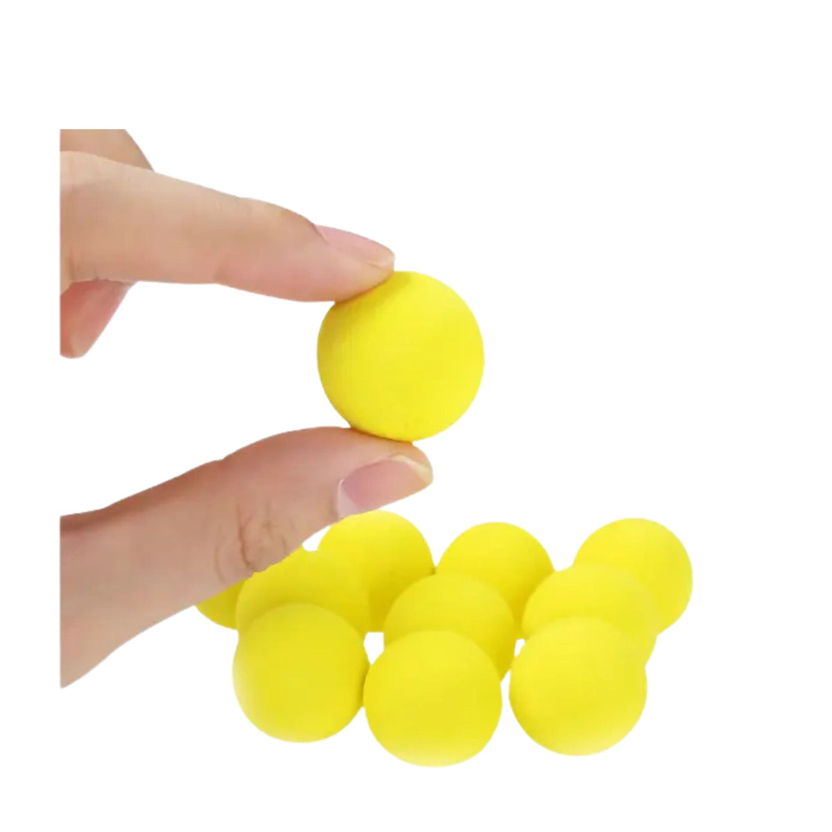 Soft Foam Ball Gun School Bus Yellow 6 Pcs.