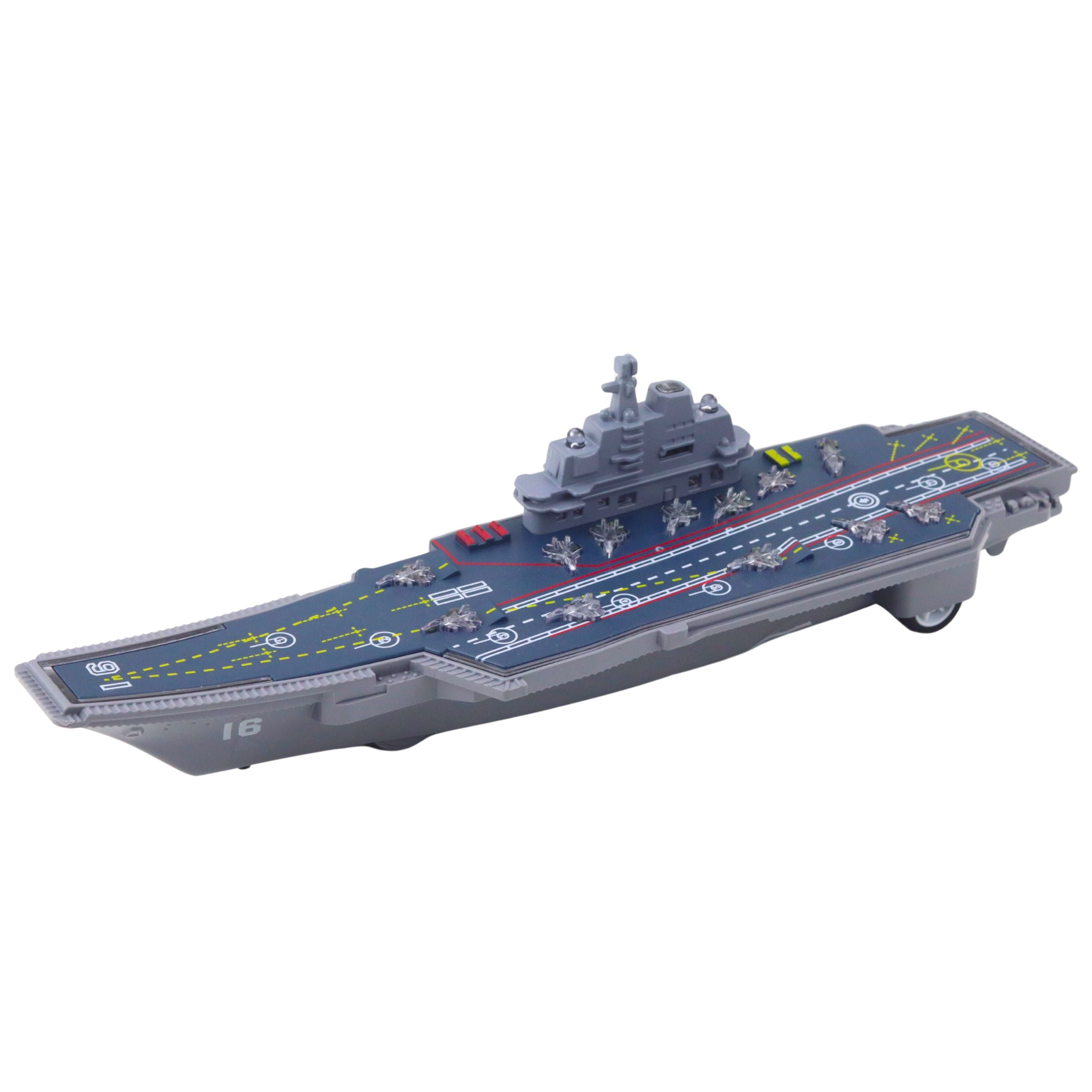 Military Aircraft Carrier Military Drive Lights Sounds 24 Cm