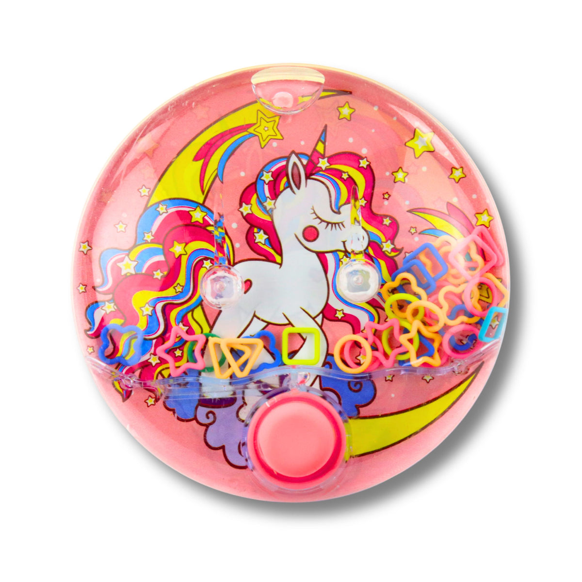 Water Arcade Game Unicorn Colorful Round 10 Cm
