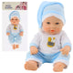 Baby Doll In Blue Pajamas Hat Movable Arms And Legs 30cm