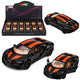 Car Metal Sports Car Lights Sound Pull-back Drive Black 1:32