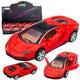 Sports Car Metal Opening Doors Lights Sounds Red 1:32