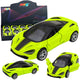 Sports Car Metal Drive Lights Sounds Green 1:32
