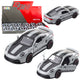 Metal Race Car With Opening Doors Gray Gtrs 1:43