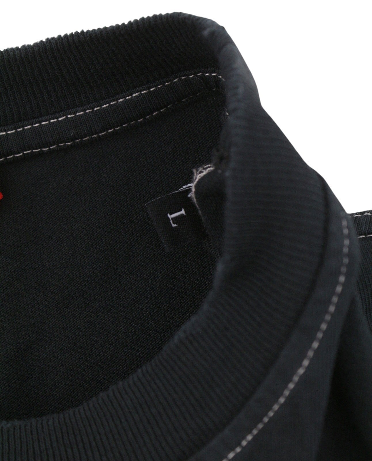 Diesel T-just-n13 T-shirt da uomo con logo nero girocollo manica corta