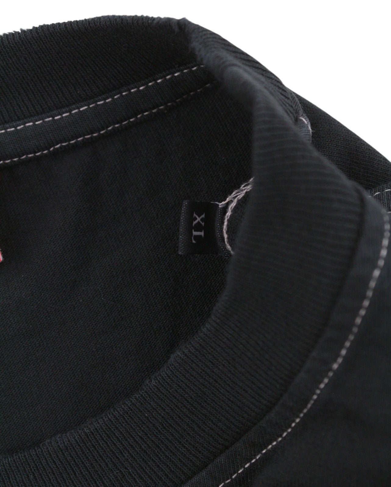 Diesel T-just-n13 T-shirt da uomo con logo nero girocollo manica corta