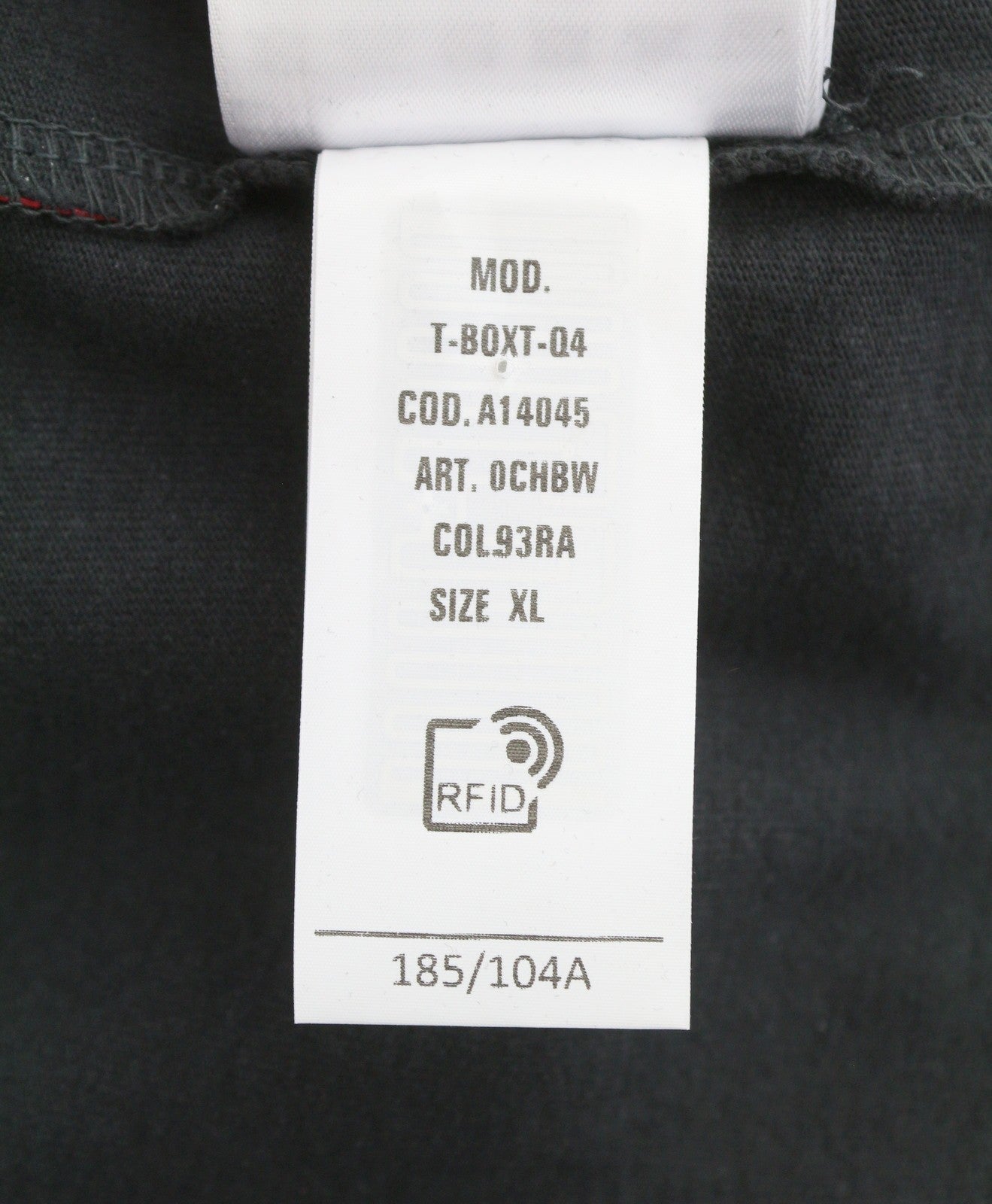 Diesel T-boxt-q4 Men T-shirtblack Patterned Oversized Crew Short Sleeve