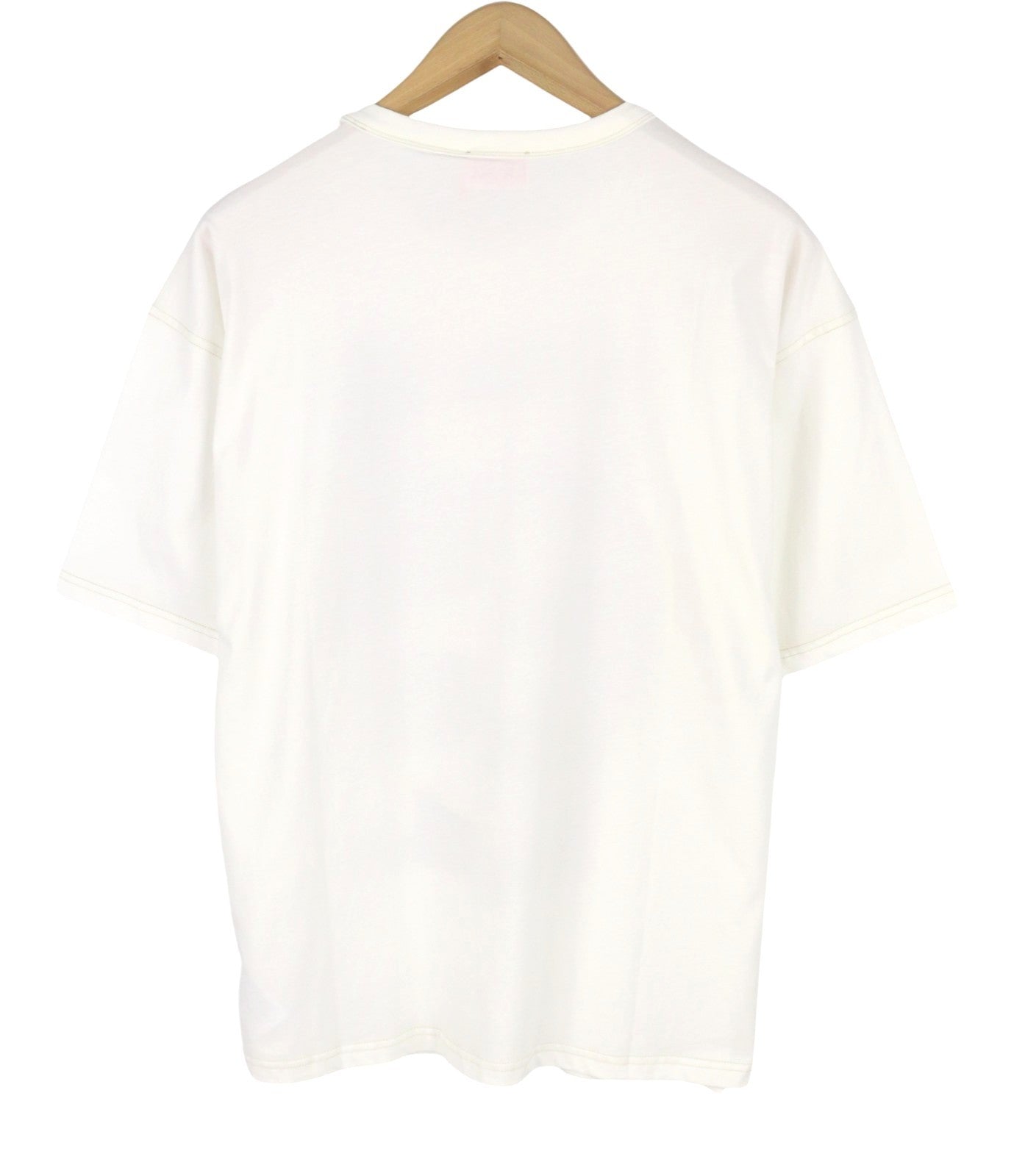 Diesel T-boxt-circle Pánské tričko bílé Oversized Crew Neck Krátký rukáv