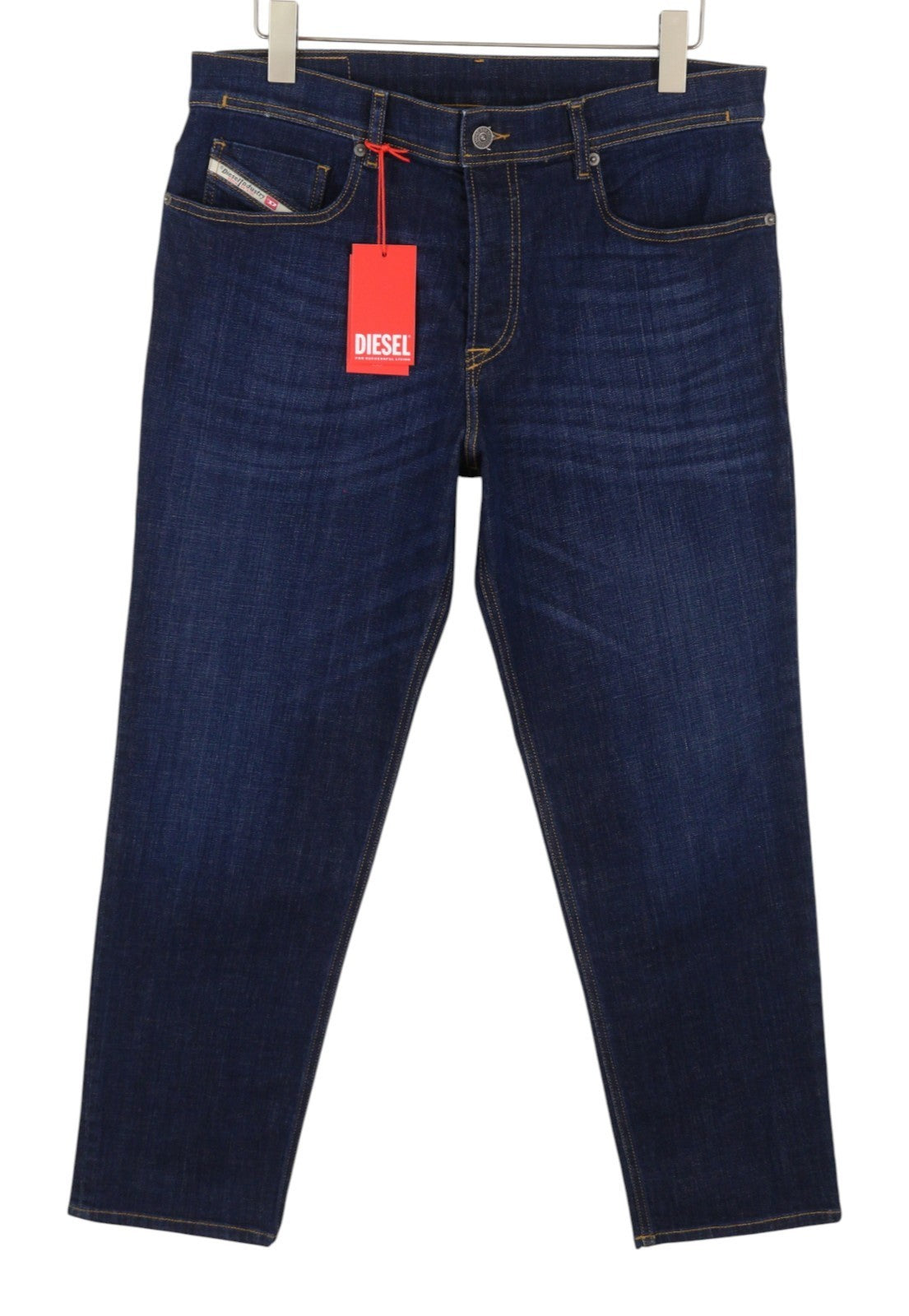 Díosal 2023 D-finitive 09f89 Men Jeansblue Faded barrchaolaithe Fit Rrp150