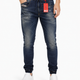 Diesel 2060 D-strukt Jogg 068jd Men JeansBlue Faded Distress Rrp295