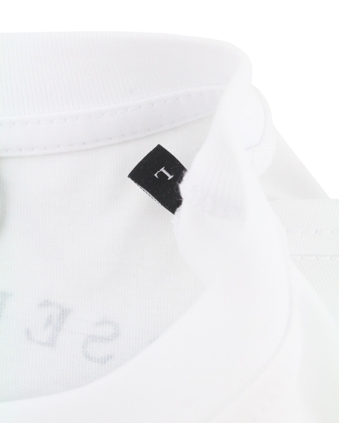 Diesel T-just-l4 Men T-shirtwhite Cotton Tricot Crew Neck Short Sleeve