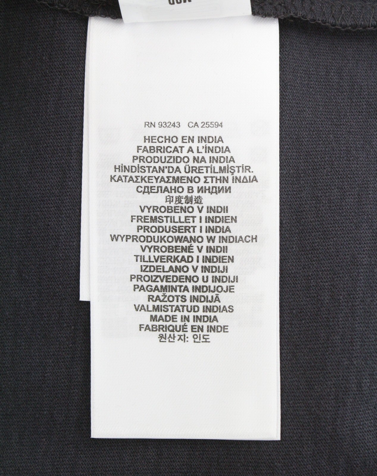 Diesel T-wash-q1 T-shirt herr, grå blekt mönstrad oversized kortärmad