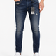Diesel 2019 D-strukt R8i0c Hommes Jeansblue Faded Distress Rrp250