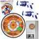 Capybara Dartboard Skill Game Velcro Balls Guns 73.5 Cm