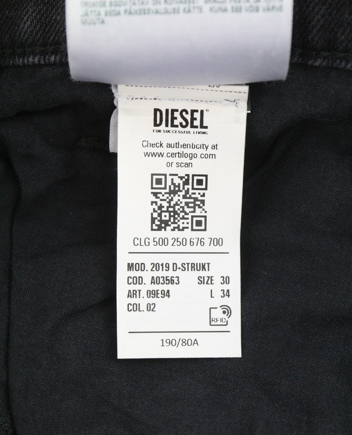 Jeans 2019 D-strukt 09e94