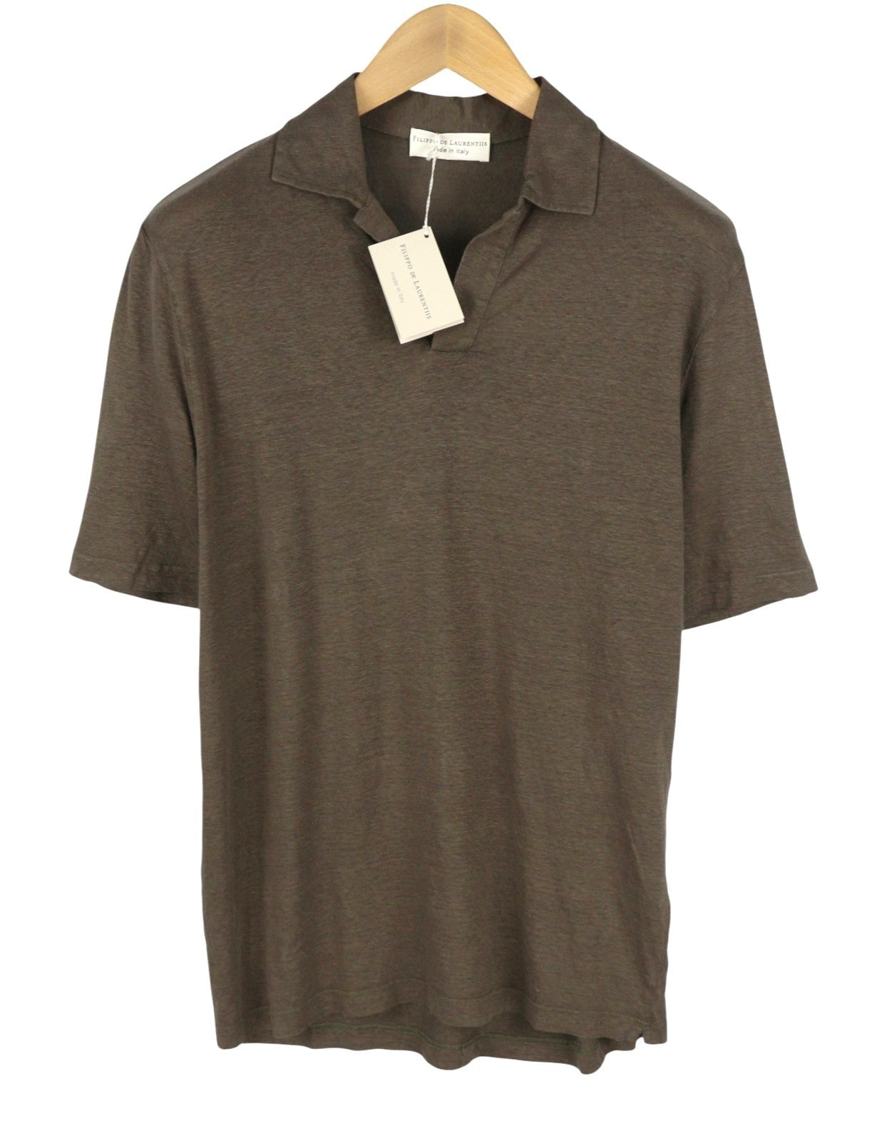 Brune linned poloer