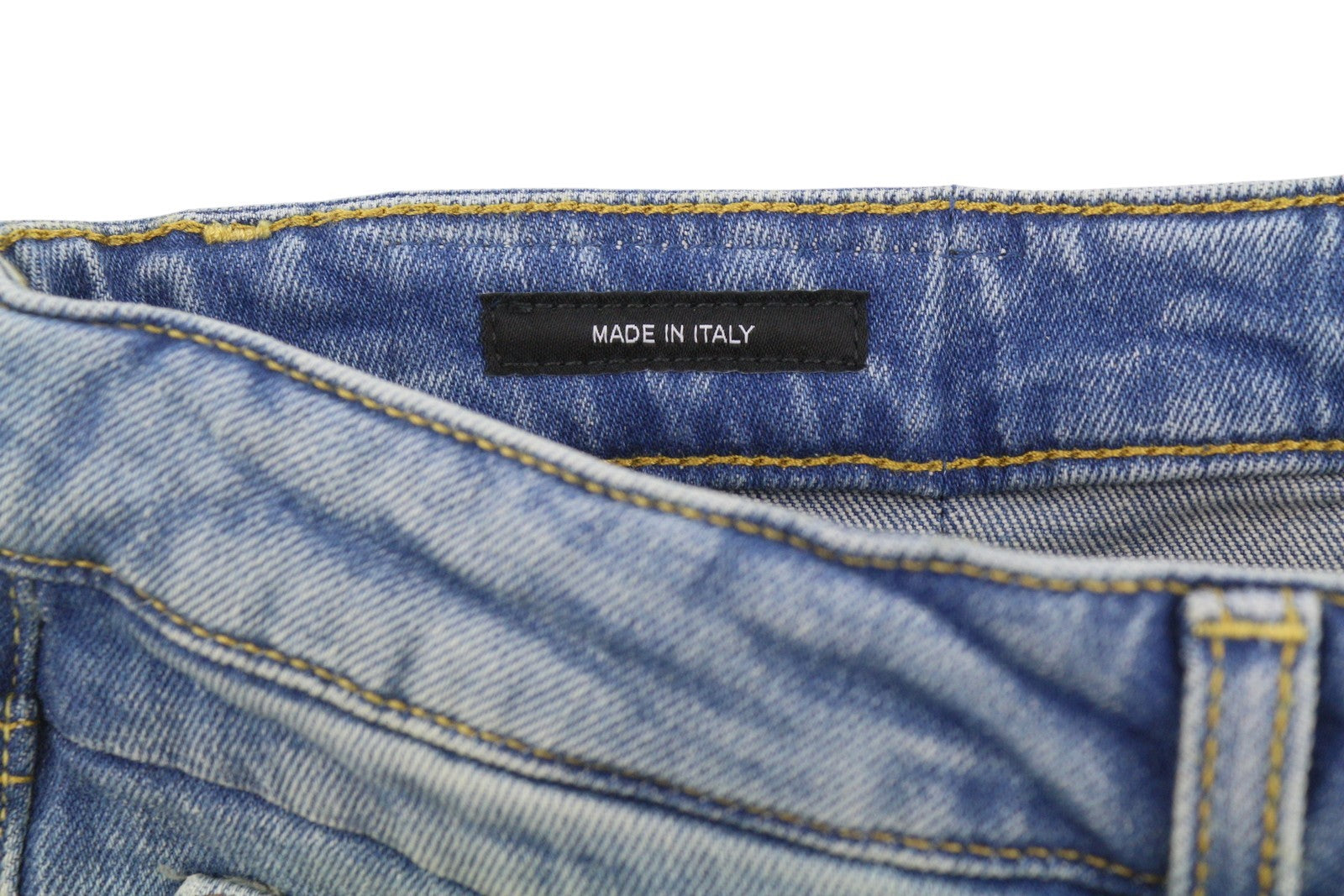 R13 Boy Lige W Rips Dame Jeans 27 Jasper Stretch Cropped Distress Blue Pf26