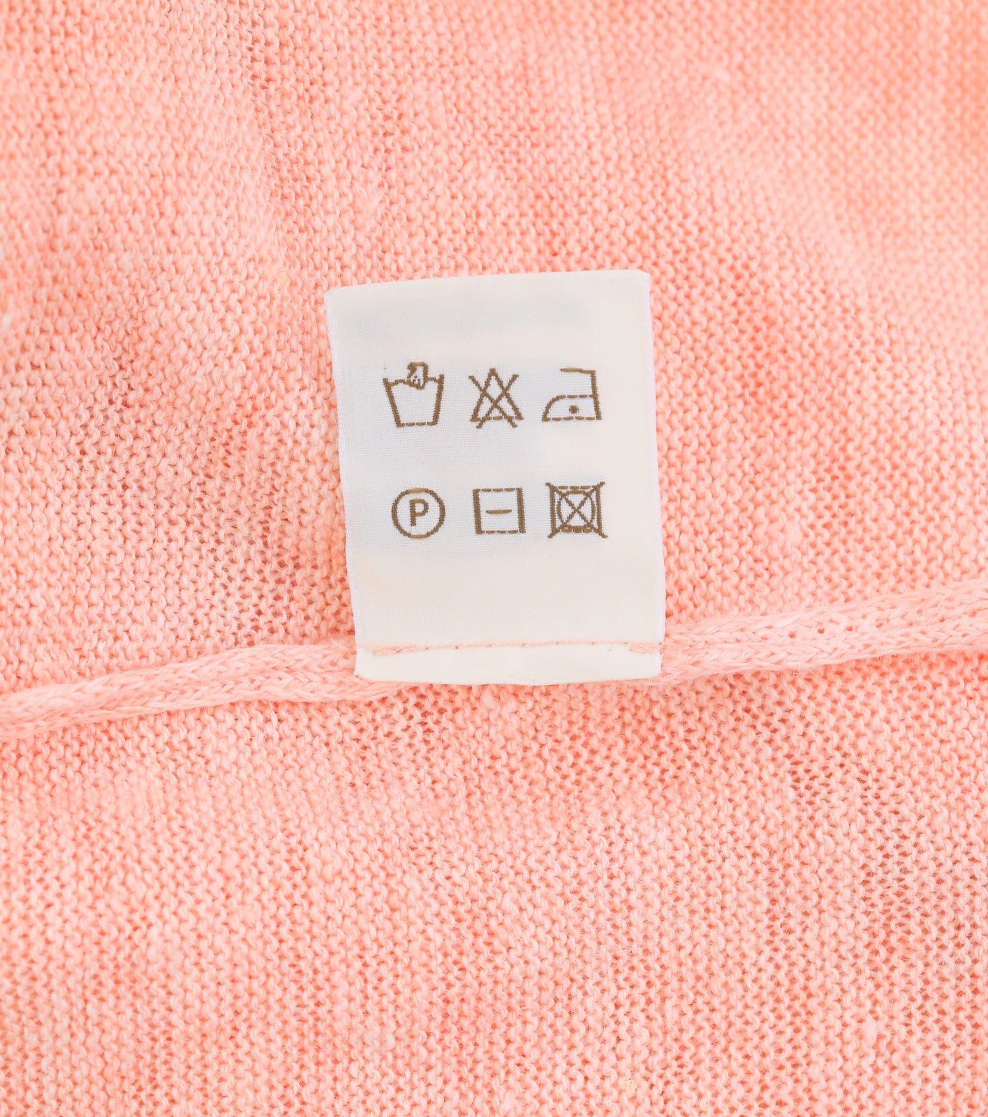 Filippo De Laurentiis Mænd T-shirt It48pink Melange Linen Pocket Kortærmet