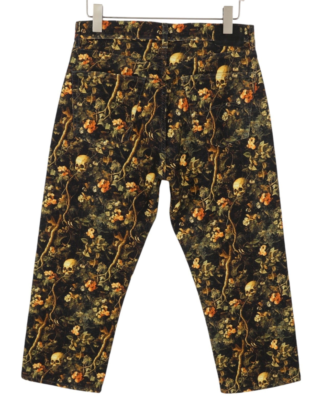 Bríste Mná R13 X-bf 27 Veilbhit Camo Moleskin Cropped
