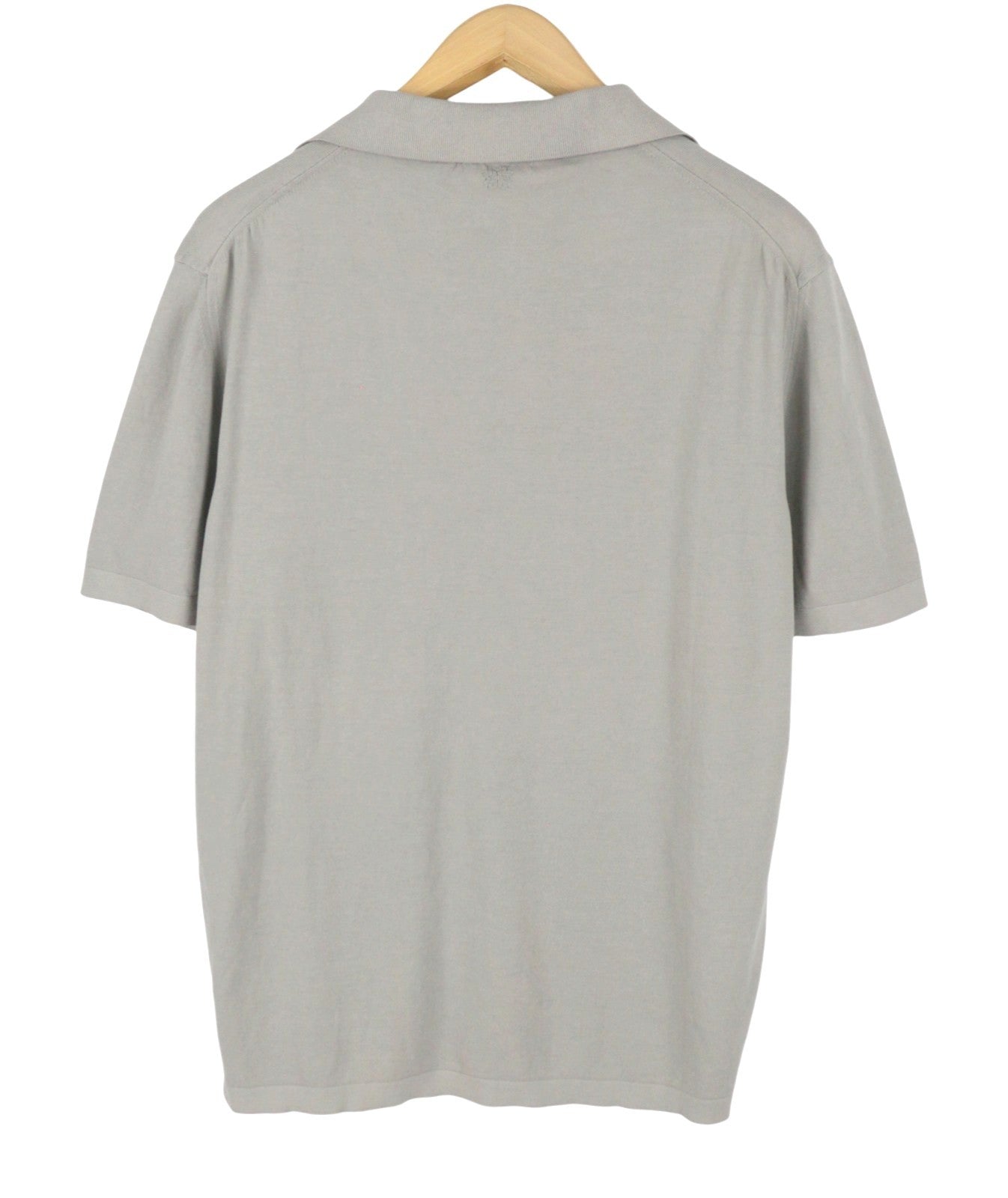 Filippo De Laurentiis Herren Polos It56 2xl Grau Stretch Kurzarm