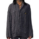 R13 Relaxed Chore Damjacka Charcoal Grå Linne Button Up Ss26 Rrp2075