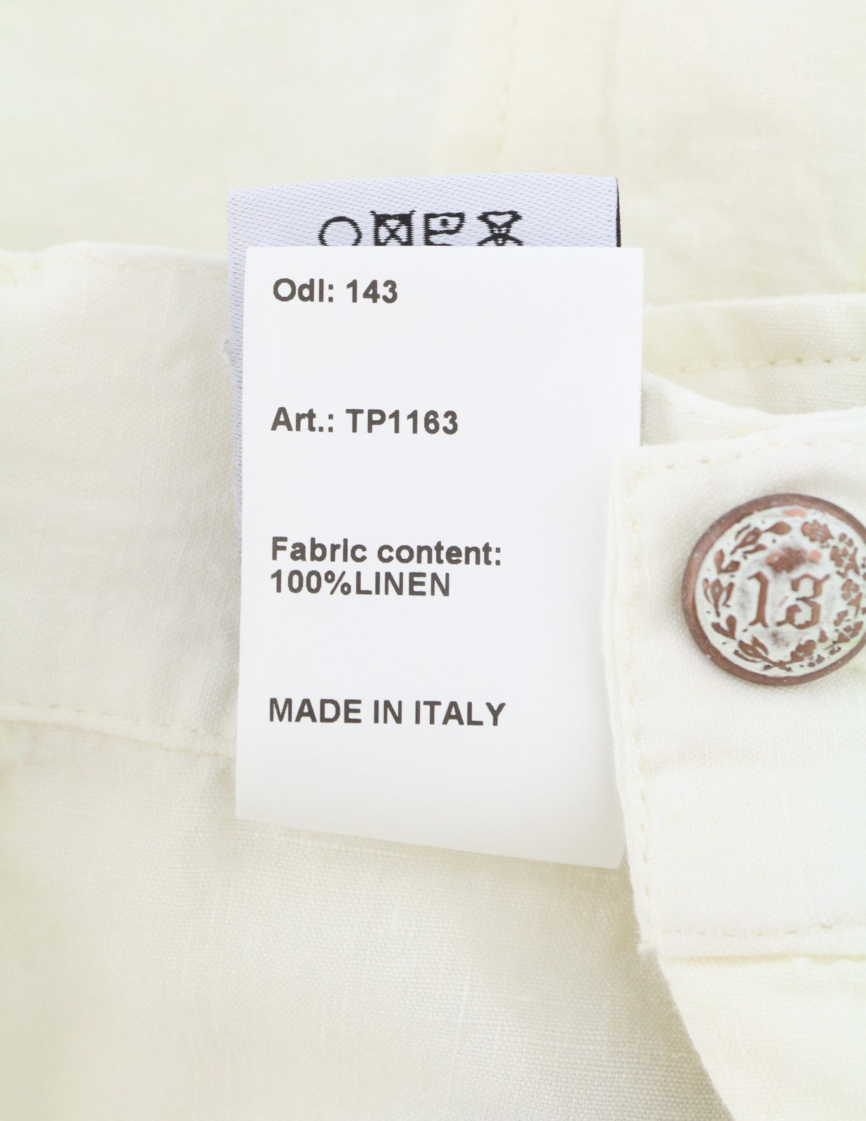 R13 Bubble Skort Dámské šortky 27 Bílé plátěné kapsy Ss26 Rrp895