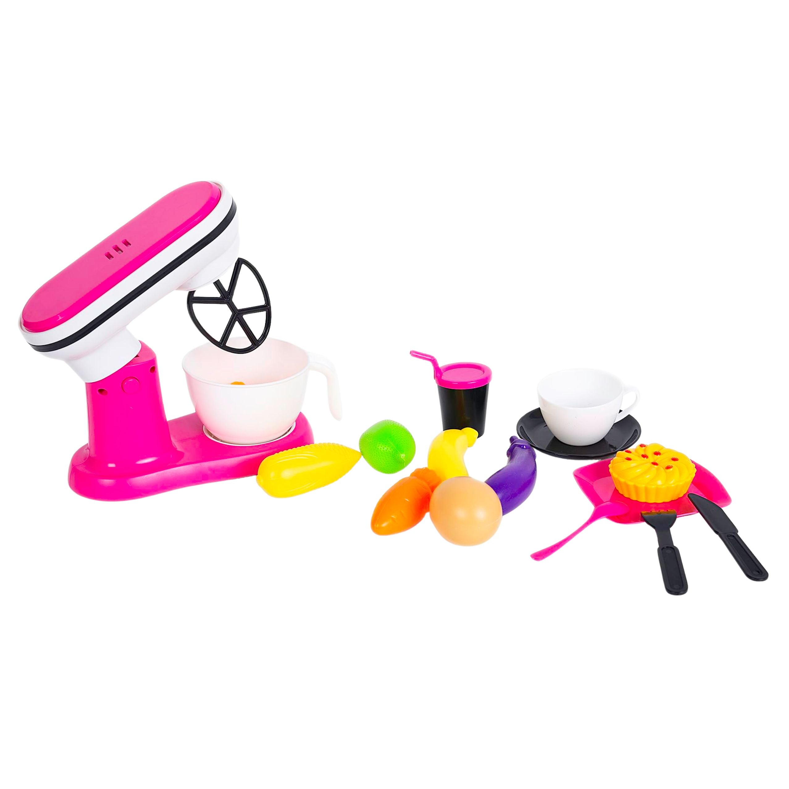 Food Processor Blender Toy For Kids Accessories Fruits