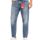 Diesel 2003 D-finitive 09h95 Masculino Jeansazul Regular Tapered Fit Rrp195