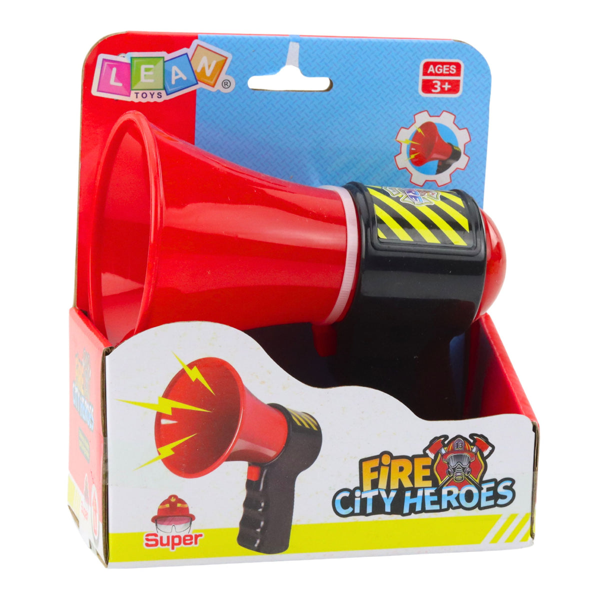 Interactive Firefighter Megaphone For Kids Sound Effects
