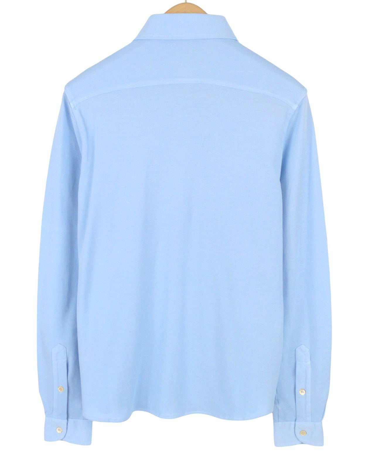 Filippo De Laurentiis Herrskjorta It48blå Cutaway Collar Button-up
