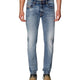 Díosal 1979 Sleenker 0pfaw Men Jeansblue Faded Skinny Waist Íseal Rrp175