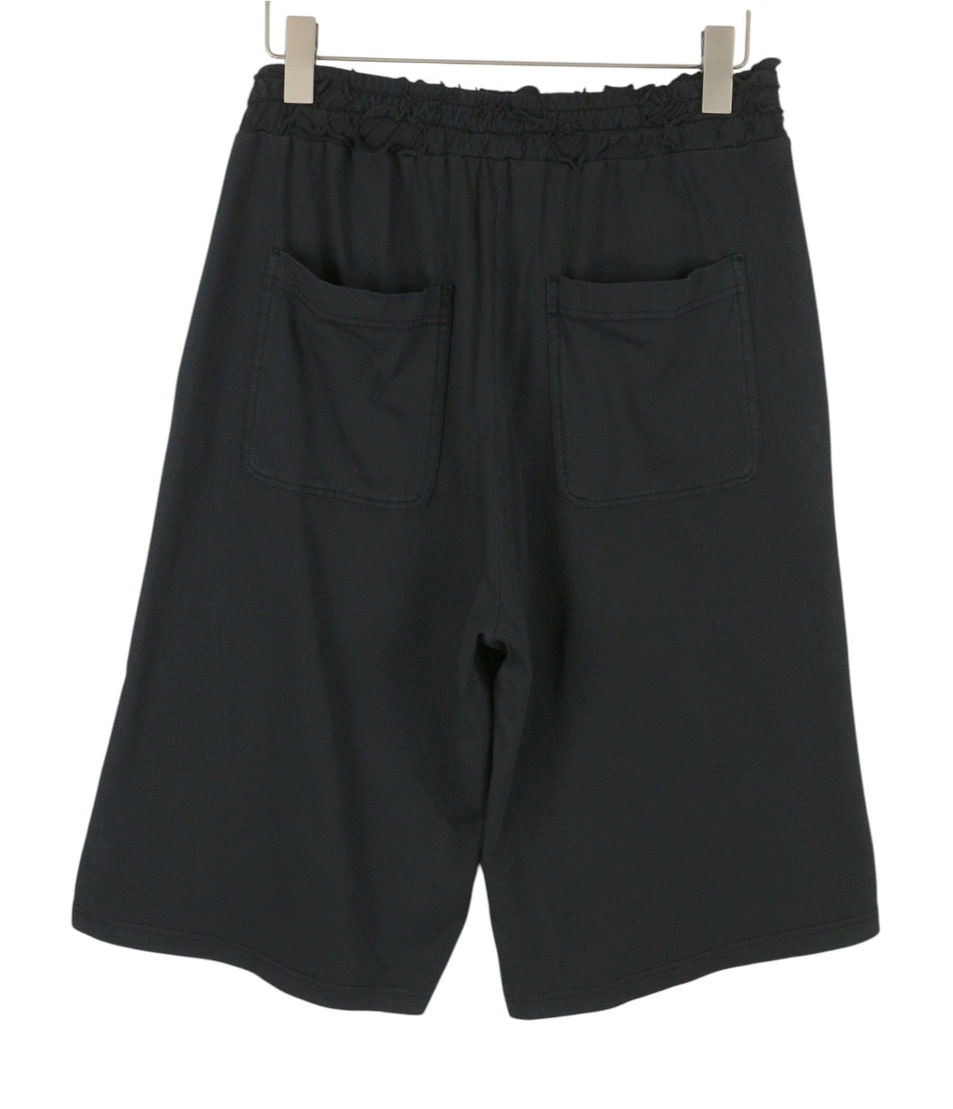 Diesel P-echio-r1 Men Shortsblack Faded Ripped Loose Wide Fit Rrp195