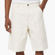 Diesel New Egan Pantaloncini da uomo bianchi con tasche applicate rigide Rrp140