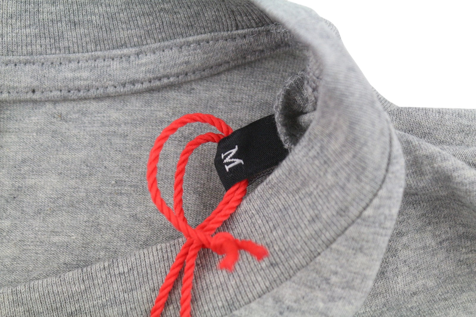 Diesel T-just-ls-d T-shirt da uomo grigio melange girocollo manica lunga